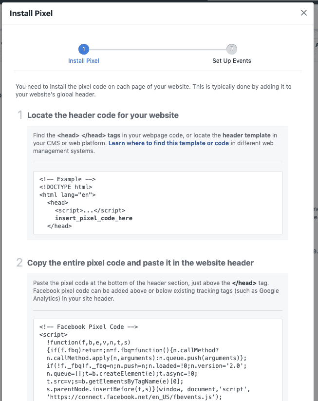 Facebook Pixel Code