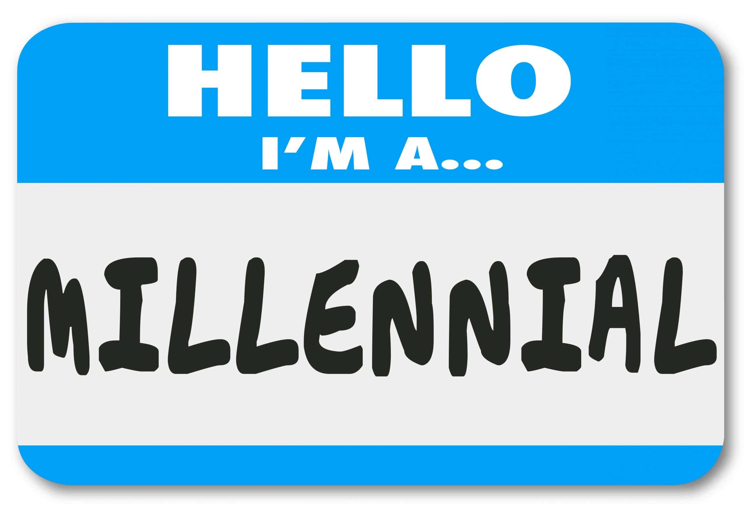 Millennial Nametag