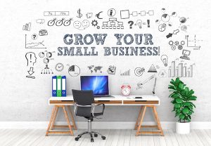 Grow your small business ! / Office / Wall / Symbol