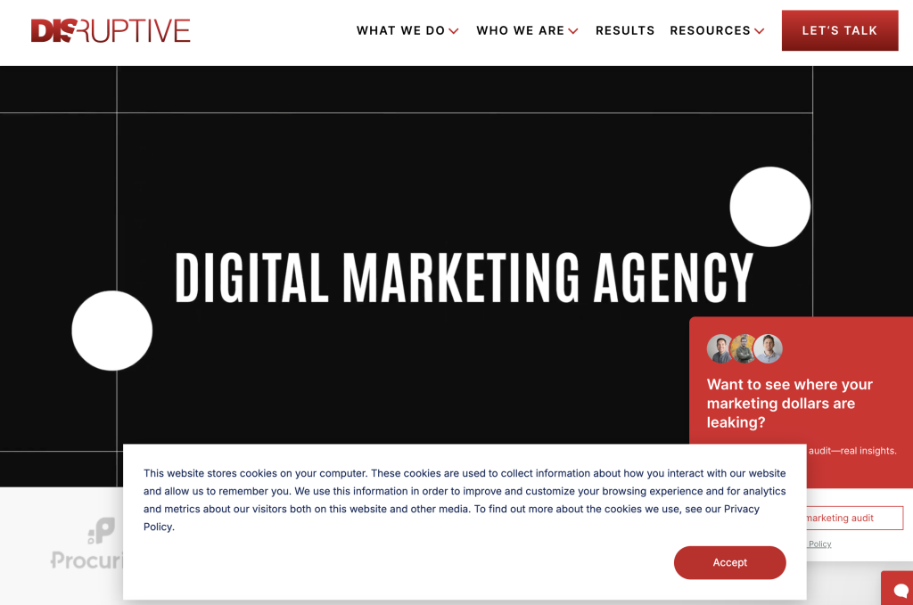 Social media marketing agency