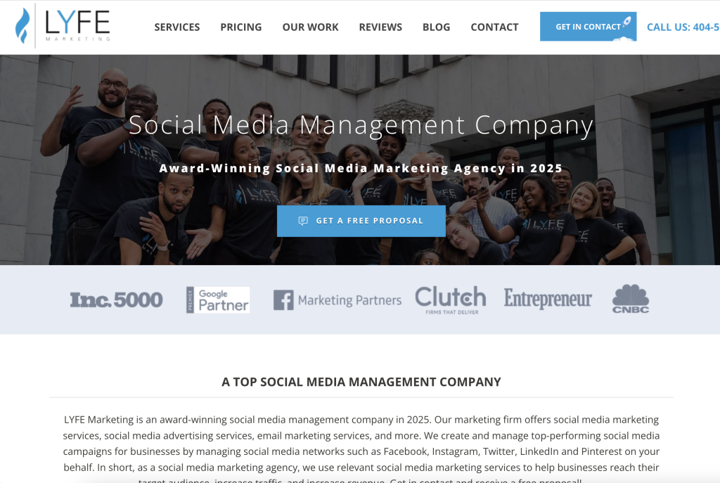 Social media agency