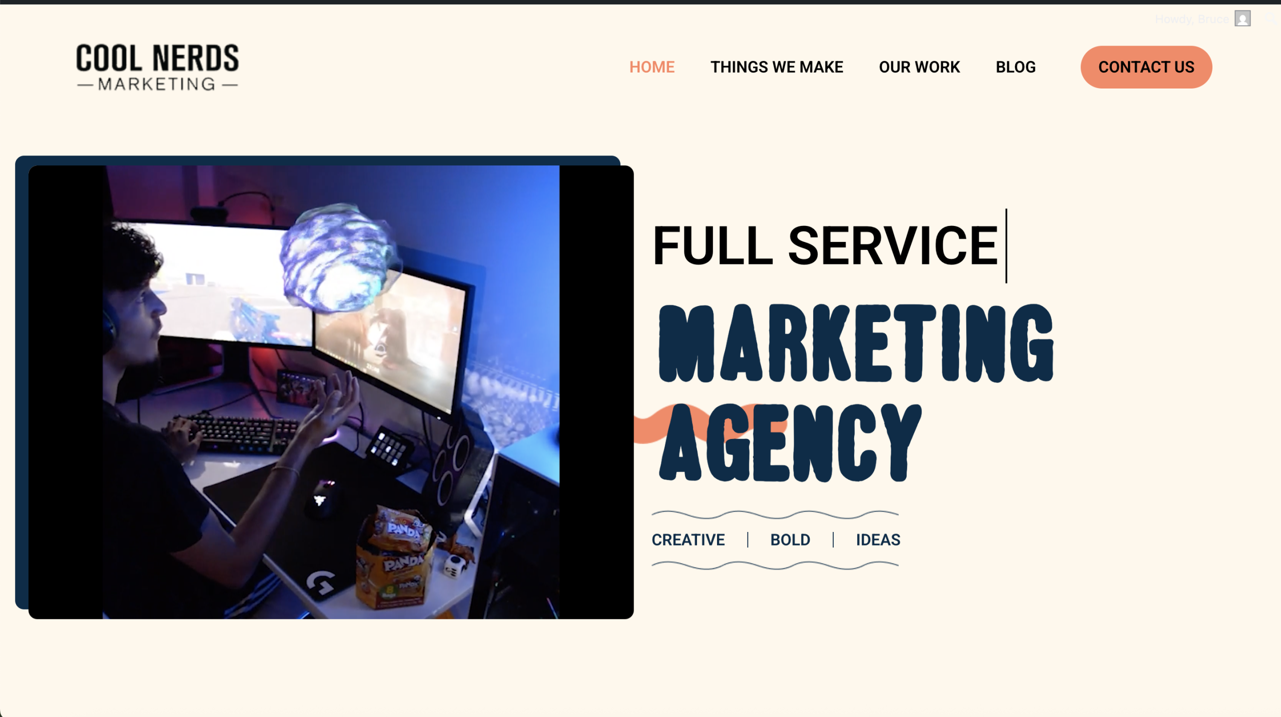 Cool Nerds Marketing team at work in their digital marketing agency studio